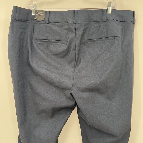 Lane Bryant Navy Boot Cut Pants, plus size 28s - Picture 4 of 11